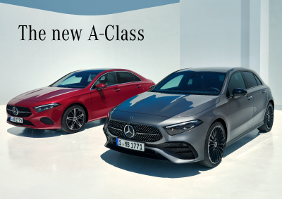CLASS FOR EVERY DAY. The new A-Class.