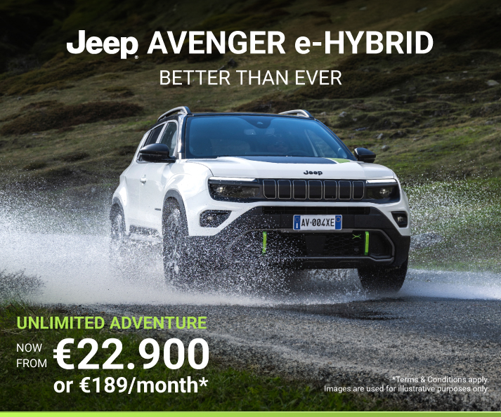 Jeep AVENGER e – HYBRIDBETTER THAN EVER